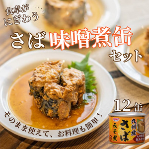 さば味噌煮缶セット(12缶)