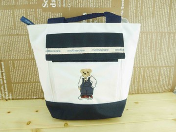 【震撼精品百貨】泰迪熊_Mothercarer~側背袋-『白色』(小)