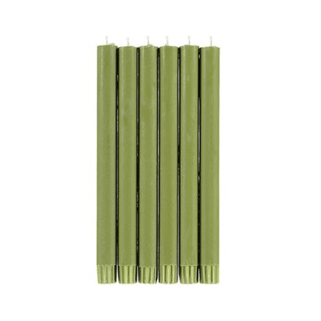 【De Ce Jour】British Colour Standard 純色晚餐蠟燭- 橄欖綠