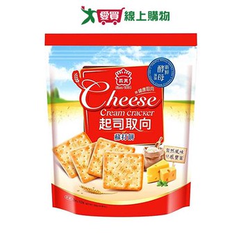 義美起司取向蘇打餅乾300G【愛買】