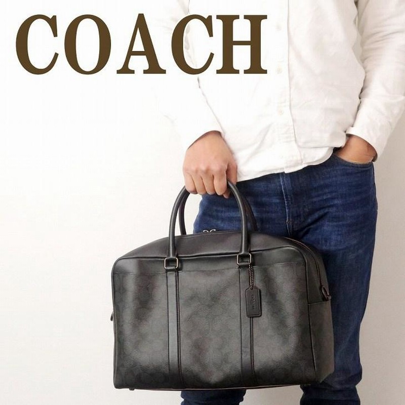 コーチ COACH バッグ メンズ ビジネスバッグ ブリーフケース ボストン ...