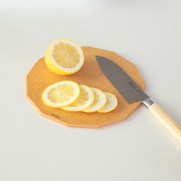 【日本ideaco】13邊形木纖維砧板-S-多色可選