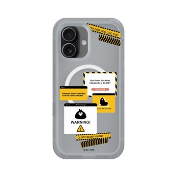 iPhone 17 AirX 流變灰 - 奧樂雞 Ology - Warning