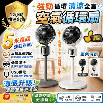 🚀隔日達 一年保固✨空氣循環扇 小風扇 靜音循環扇 電風扇 usb風扇 宿舍風扇  插電風扇 家用風扇 家用風扇 落地扇