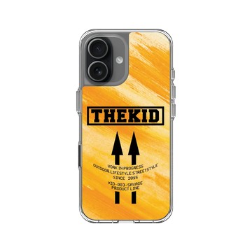 iPhone 17 Clear Case（相機按鈕） 透明 - KID - THEKID-黃雙箭頭款