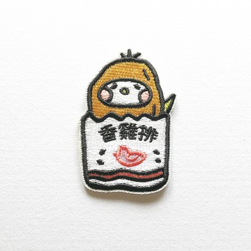 台灣 雞排籽 繡片/別針