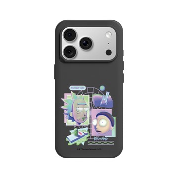 iPhone 18 Pro SolidX 黑 - 瑞克和莫蒂 Rick and Morty - 3D版