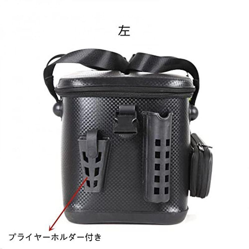 Neer バッカン 32L EVA タックルバッグ 黒 タックルボックス 釣 - 通販