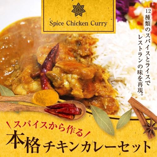 スパイスから作る本格チキンカレーセット