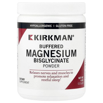 Kirkman Labs, 緩衝雙甘氨酸鎂粉，4 盎司（113 克）