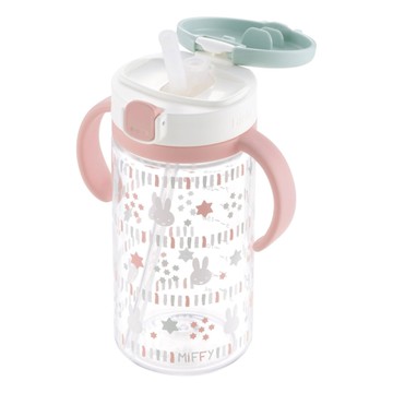 Richell 利其爾 Miffy米飛吸管水杯-320ML(Tritan材質)