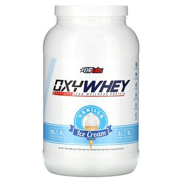 EHPlabs, OxyWhey，Lean Wellness 蛋白質，香草霜淇淋味，1.98 磅（896 克）