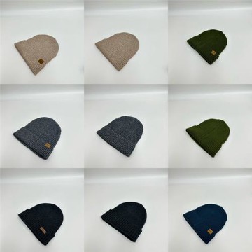 外貿出口美式男女秋冬季羊毛帽子滑雪帽滑板針織帽護耳帽保暖冷帽