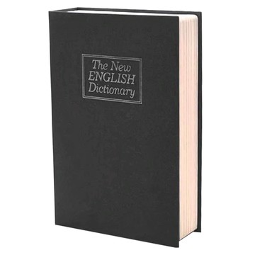 書本保險箱 鑰匙款 The New English Dictionary  顏色隨機