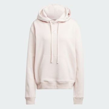 【ADIDAS】M LNG HD FL 連帽上衣 帽T 男女 粉色-IS1587