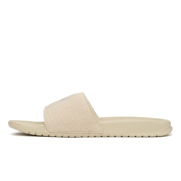 BENASSI SLIDE STUSSY EMBROIDERED FOSSIL