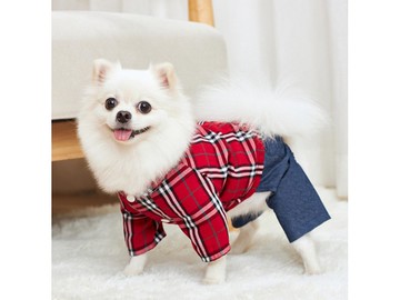 【iC原創】純棉藍色牛仔褲