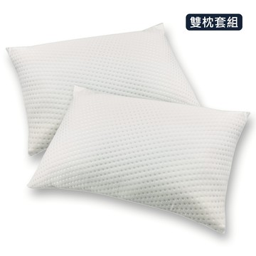 柔膚布套QQ記憶枕 ~ 60 x 40 cm (一組兩枕)