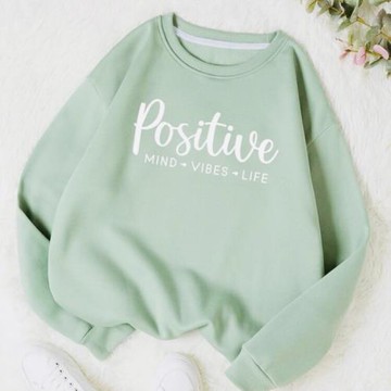 【宸諾共好】 POSTIVE 客製化標語衛衣   限定品牌色