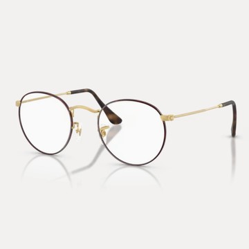 Ray Ban｜RX3447V-3188 圓形金屬光學眼鏡【葛洛麗雅眼鏡】