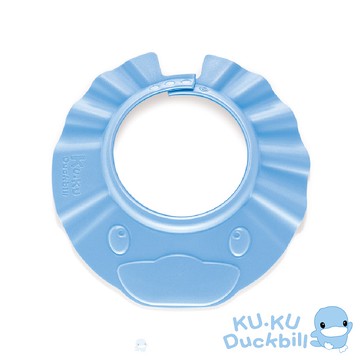 酷咕鴨造型幼兒浴帽-藍