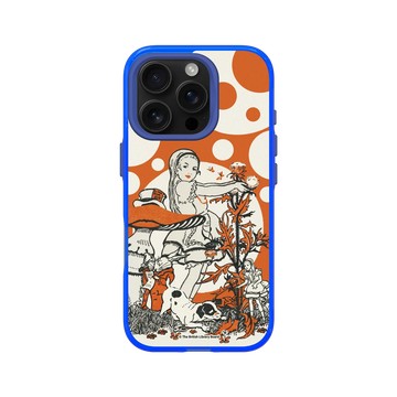 iPhone 16 Pro Clear 激光藍 - The British Library - 愛麗絲的多彩仙境