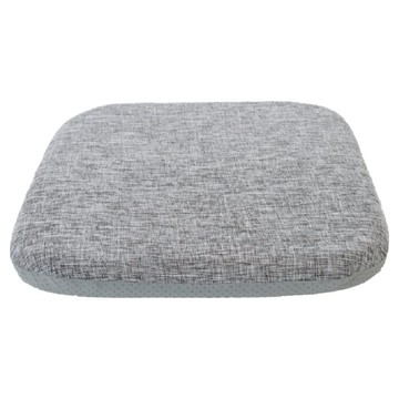HONDONI 日式麻布加厚防滑記憶棉方形坐墊 L2-GY  淺灰色  40 x 40 x 4cm