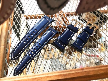 AppleWatch 40mm 44mm 錶帶 x兩入組x 好好縫 皮革材料包 手工包
