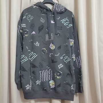 秋冬保套暖長版連帽t s-2l 寬鬆大碼 cntop