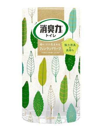 日本 ST雞仔牌 簡約北歐風 浴廁消臭力 芬蘭夏日森林 400ml