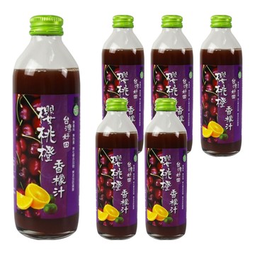 TAIWAN SWEET FARM 台灣好田 櫻桃橙香檬汁 Set 6瓶/盒  300ml