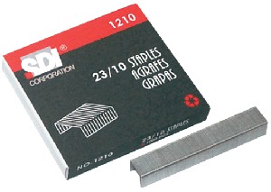 【史代新文具】手牌SDI 1210 23/10 重力型釘書針/訂書針 (1000支/盒)