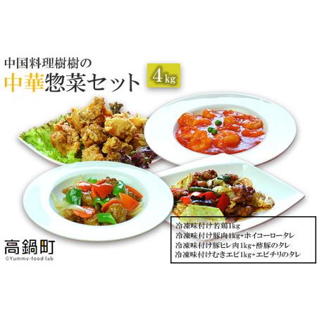 ふるさと納税 ＜中国料理 樹樹の中華惣菜セット＞翌月末迄に順次出荷 宮崎県高鍋町