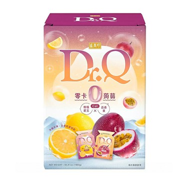 [COSCO代購6] C151988 盛香珍 Dr.Q 零卡蒟蒻 百香果 + 檸檬愛玉 1860公克