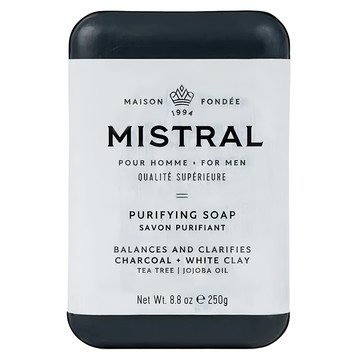 MISTRAL BODY 淨化控油 洗臉沐浴二合一 香氛皂 250g  1個