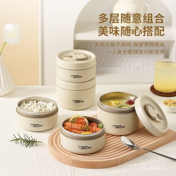 ✨可開發票#labubu不銹鋼316保溫飯盒上班帶飯神器保溫盒密封防漏學生便噹盒#免運