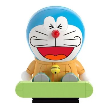 任選 QMAN 哆啦A夢圓頭款積木 滑雪 QM30241