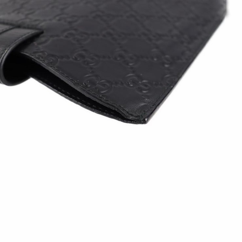 GUCCI ブラックレザー iPadケース