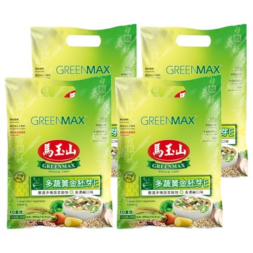 馬玉山 多蔬黃金胚芽E 沖泡粉  35g  10包  4袋