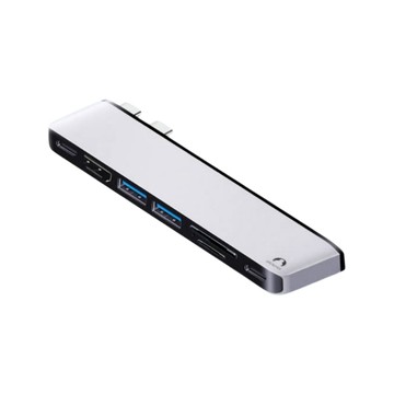 便利生活小物 擴充套件塢  直插貼合款 集線器 usbhub 讀卡sd/tf 拓展塢