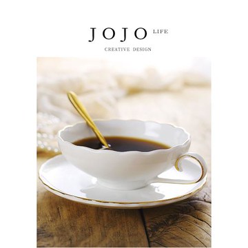 JOJO'S L. PD.cherish.英式骨瓷咖啡杯碟下午花茶荷口杯碟 | 惜玉