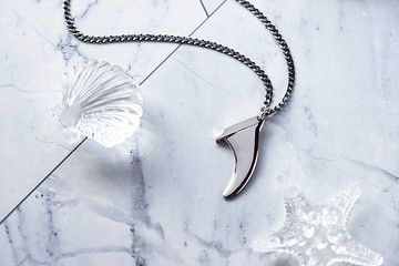 夏日衝浪風格 LONGBOARD SINGEL FIN  NO.2 純銀