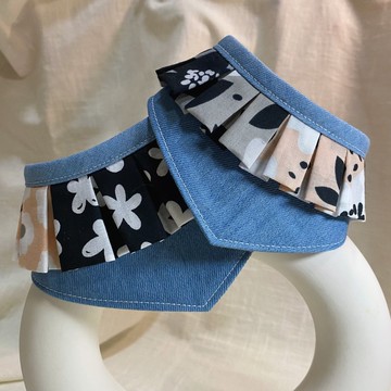 發裁手作。Facai Handmade 寵物領巾 毛孩瑪格領_簡約無印風