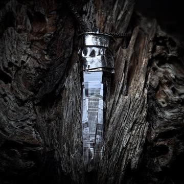 天然礦石 / 哥倫比亞水晶 / 護符-晨曦03/ 水晶柱項鍊/