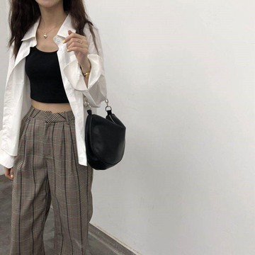 束胸les無繃帶加強運動COS透氣帥t短款內衣女大胸顯小裹胸束胸衣