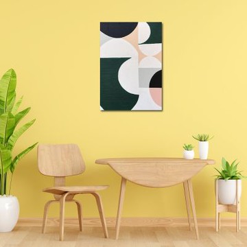 御畫房 當代國家級展覽畫家 抽象系列手繪油畫70×100cm(DB-051)