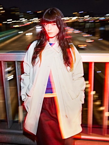Drawstring Collar Flap Pocket Blazer (IV C251MSJ001)