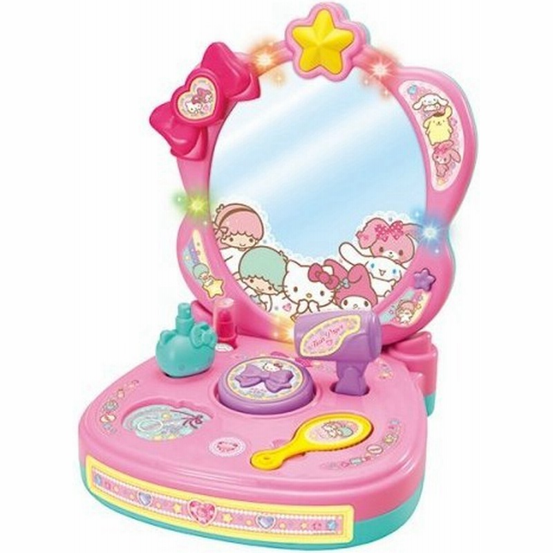 おしゃれだいすき キラピカメロディドレッサーおもちゃ こども 子供 女の子 メイク セット その他サンリオキャラ 通販 Lineポイント最大0 5 Get Lineショッピング