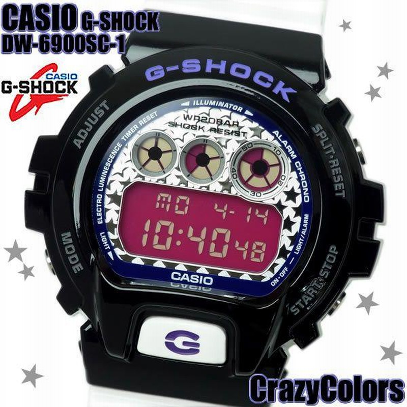 G-SHOCK 腕時計 DW-6900SC クレージーカラーズ