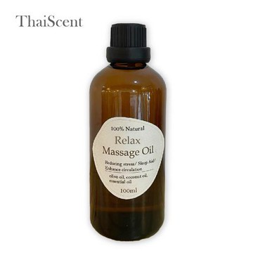 【Thai Scent 泰香】複方精油按摩油100ml(純天然精油)